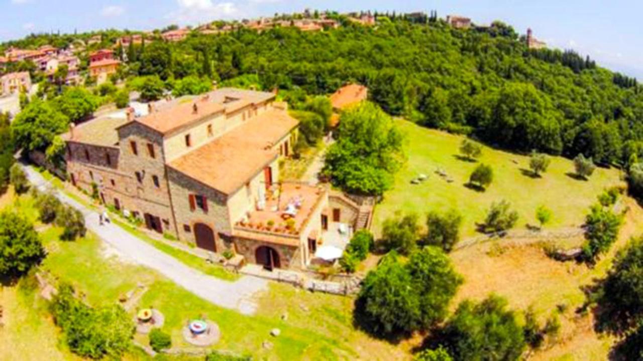 B&B Il Glicine Montefollonico Exteriör bild